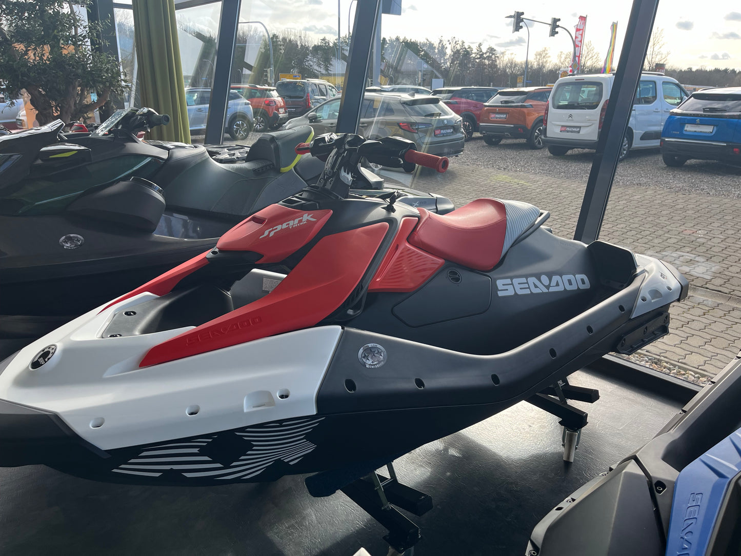 Spark Trixx 1UP 90 iBR -DRAGON RED+WHITE_ MY24