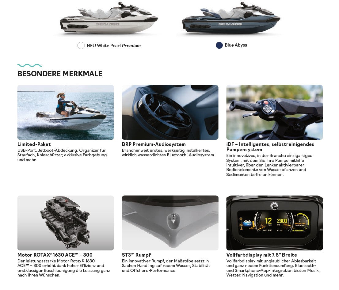 Sea-Doo GTX Limited 300 Audio MY24