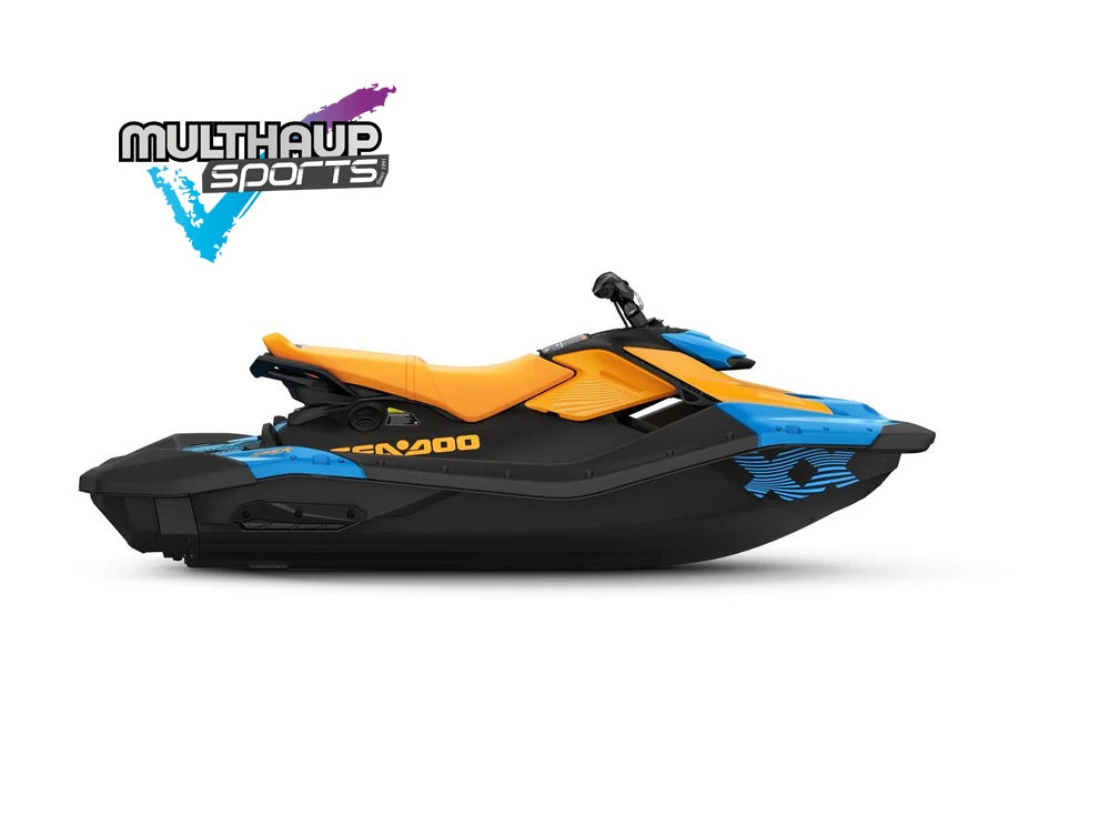 Sea-Doo Spark Trixx 3UP 90 Modell 2026 - Gulfstream Blue / Orange Crush