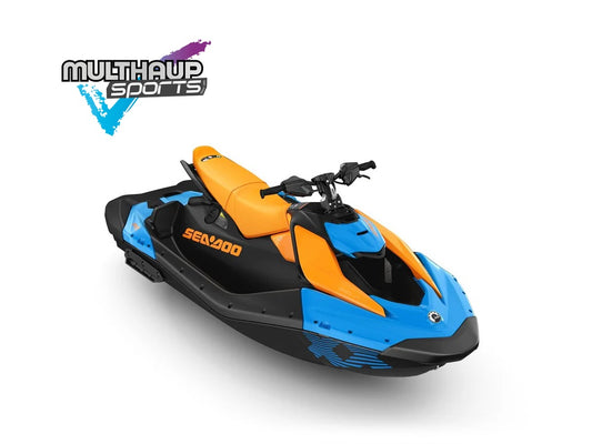 Sea-Doo Spark Trixx 3UP 90 Modell 2026 - Gulfstream Blue / Orange Crush