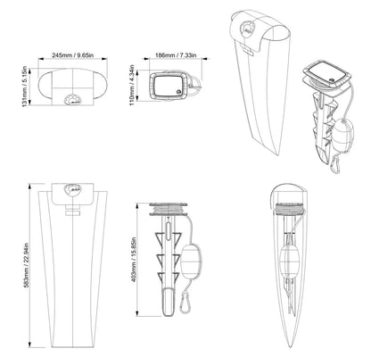 Sea-Doo Spike Anker Bodenanker 295101255
