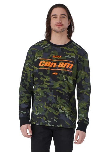 Can-Am Langarmshirt aus Waffelstrick 4547910937