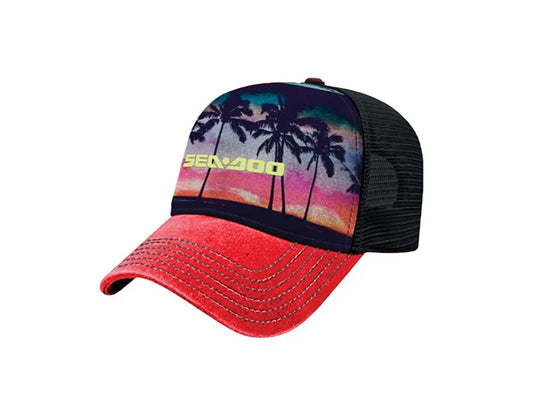 Sea-Doo Unisex-Mesh-Kappe Rot 4549130017