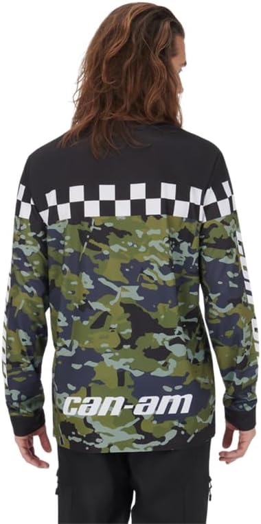 Can-Am Emblem Sportshirt für Motocross Protektoren  Regular, Regular, Camouflage grün 4547651237-1437