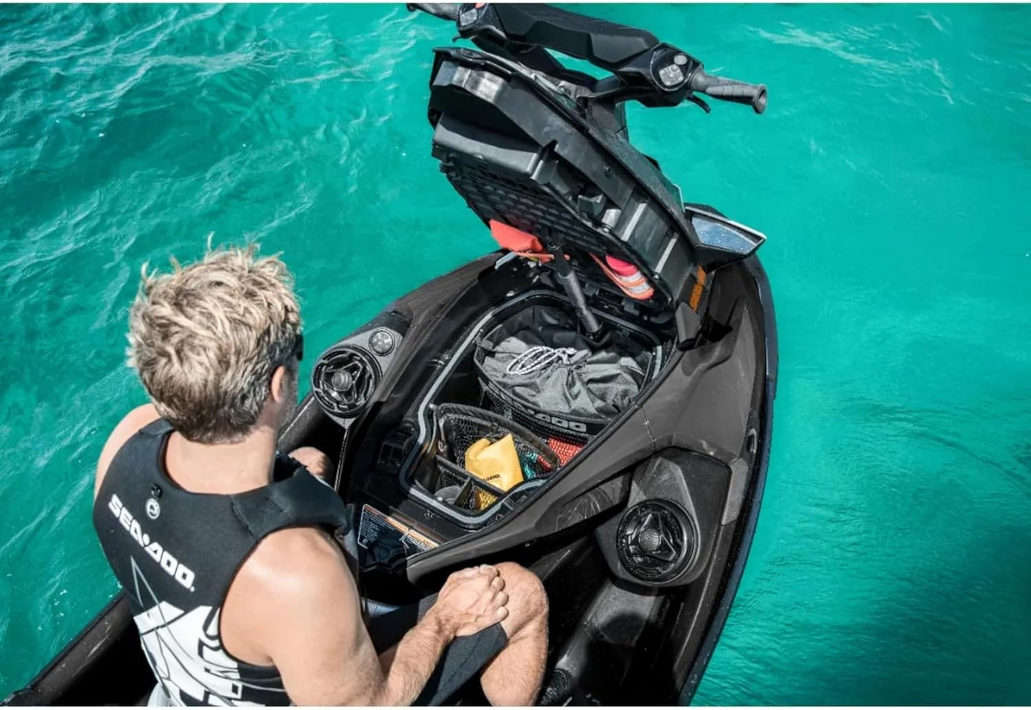 Sea-Doo OEM 2.8 US Gal (10,7 l) Aufbewahrungsbehälter-Organizer, 295100835