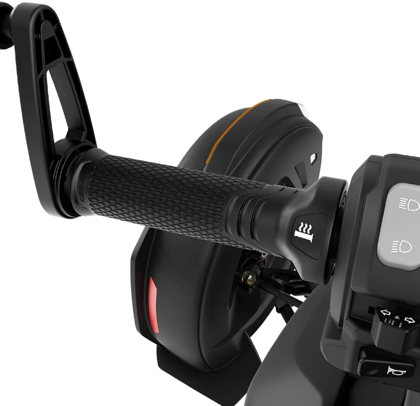 Can-Am 219401115 beheizte, wasserdichte Plug-and-Play-Treibergriffe