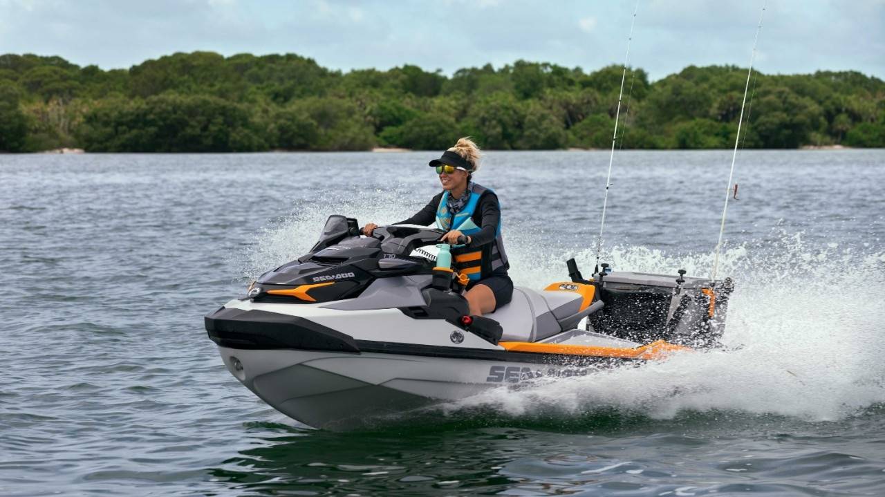 GTX FISH Pro Trophy 170 Audio - SHARK GREY+ORANGE CRUSH - MY23