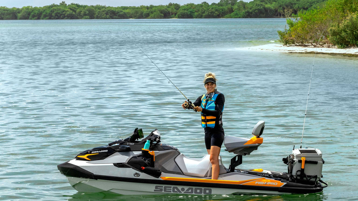 GTX FISH Pro Trophy 170 Audio - SHARK GREY+ORANGE CRUSH - MY23