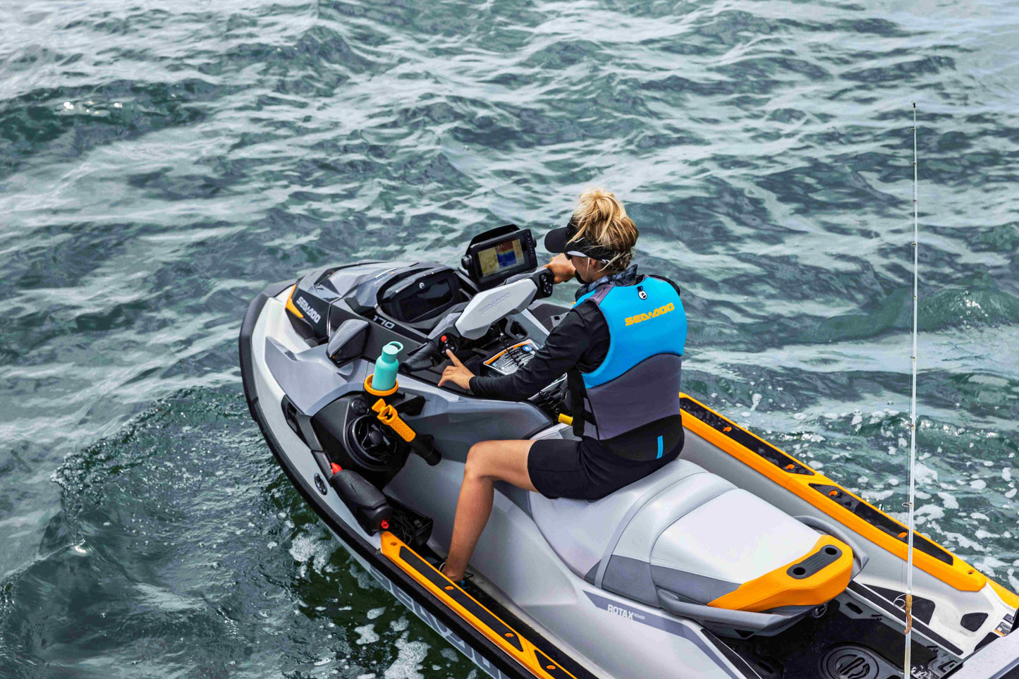 GTX FISH Pro Trophy 170 Audio - SHARK GREY+ORANGE CRUSH - MY23