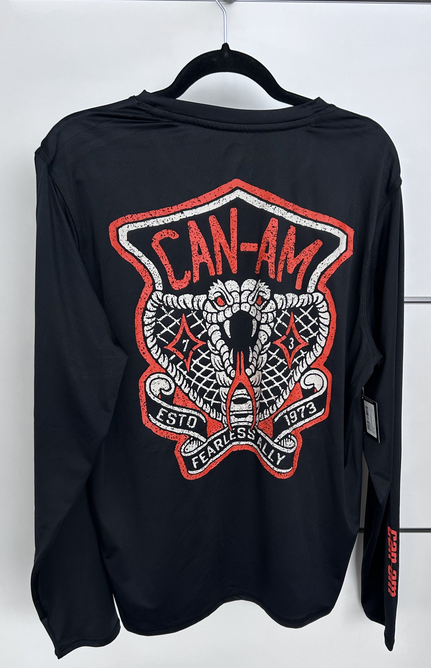 Can-Am Langarmshirt mit UV-Schutz-Schwarz 2881610990,-1290,-1490,-0690