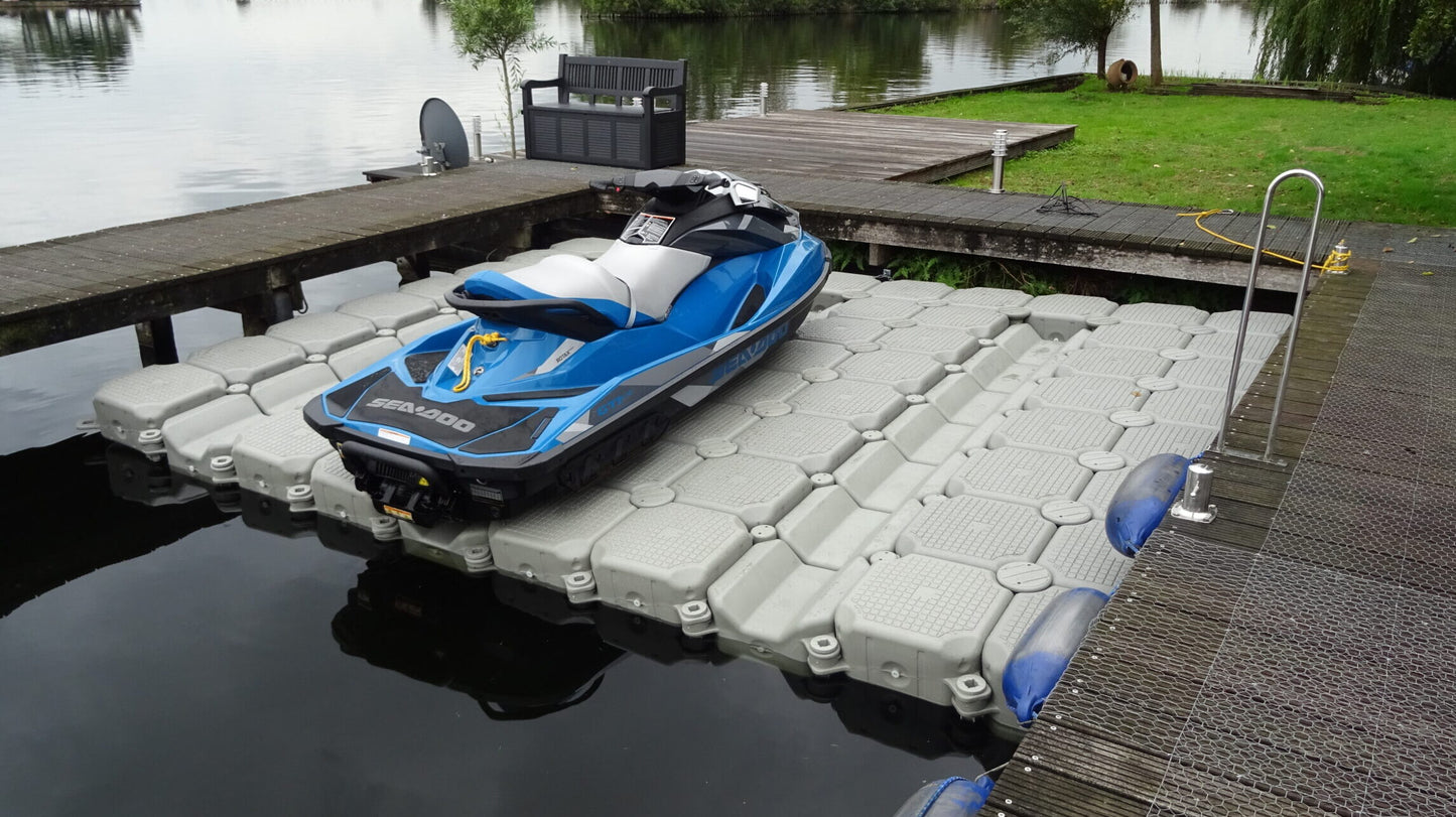 Ponton für Jetski Rampe Jet Port Plattform 1,5m x 4,0m